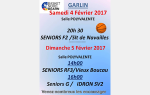 Rencontres  du 4 et 5 FÉVRIER 2017