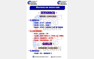 RENCONTRES DU WEEK-END &amp; DESIGNATIONS