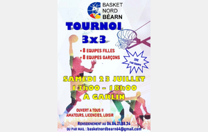 TOURNOI 3x3 - FÊTES DE GARLIN 2022