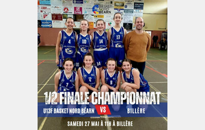 1/2 finale D1 U13 filles