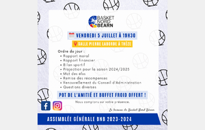 Assemblée Générale 2023-2024