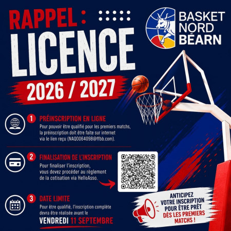 Dossier d'inscription 2026-2027