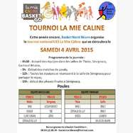 Tournoi U15 La Mie Câline