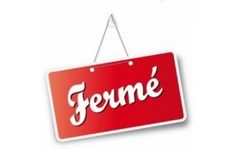 Fermeture du bureau