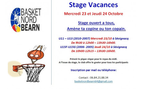 Stage basket Toussaint