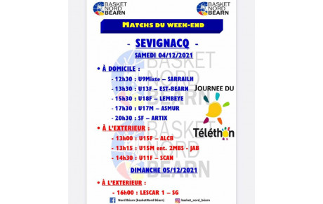 Rencontres du 4 - 5 Décembre