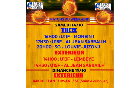 Rencontrer du 14 et 15 octobre 