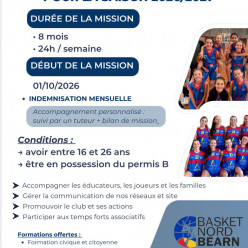Recherche service civique 2026-2027